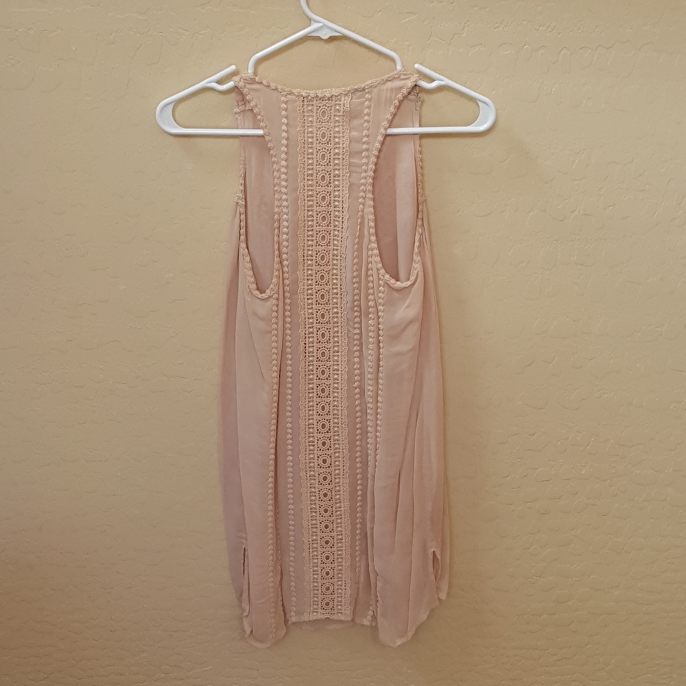 ZARA Woman Peach Tunic Dress Blouse - Picture 3 of 7